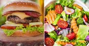 Odchudzasz się? Wybierz burgera, nie sałatkę