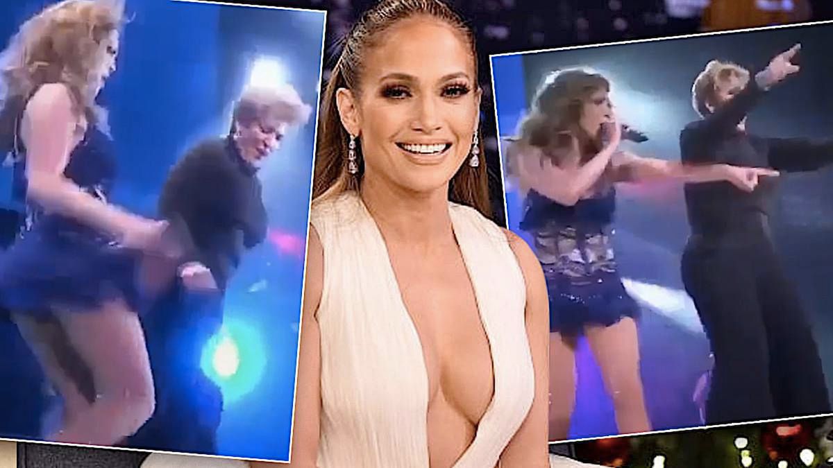 Jennifer Lopez z matką na koncercie