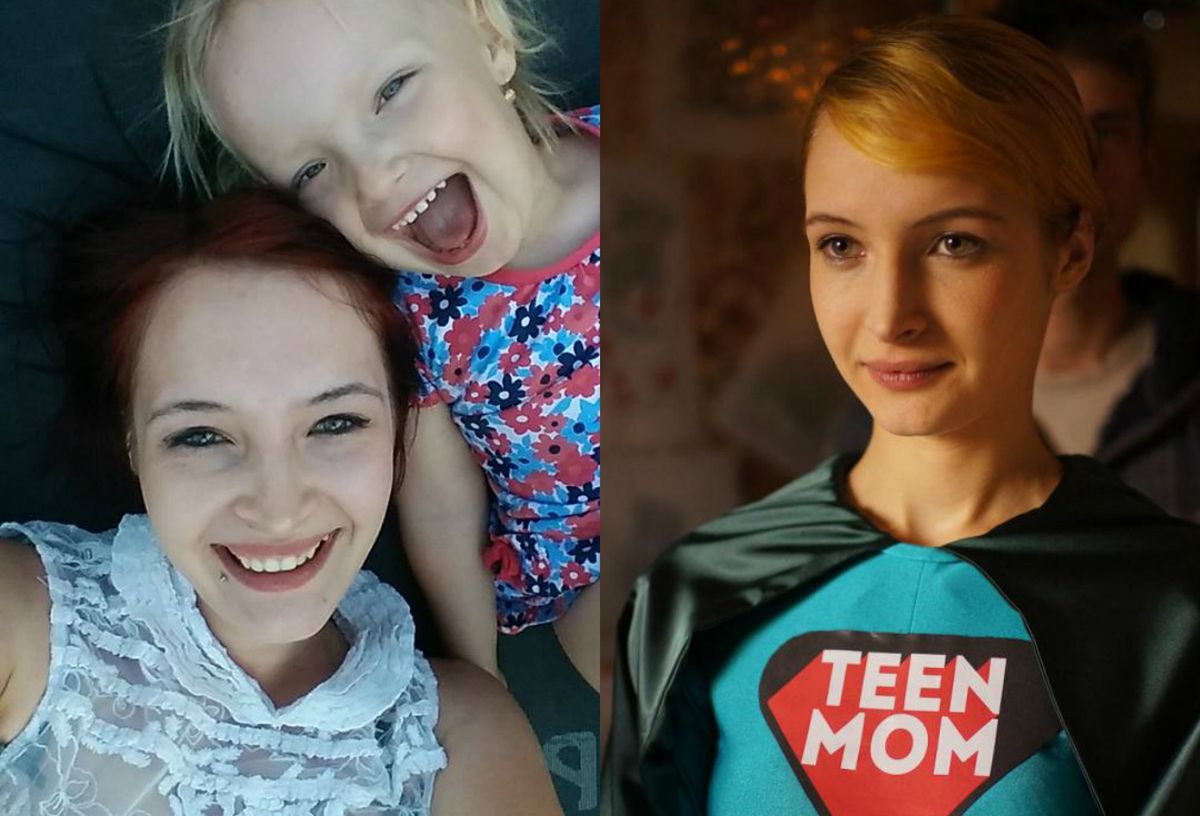 Iza dziś z córką i 6 lat temu, kiedy kręcony był program "Teen Mom Poland". 