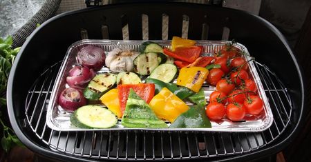 Sałatka z grillowanych warzyw