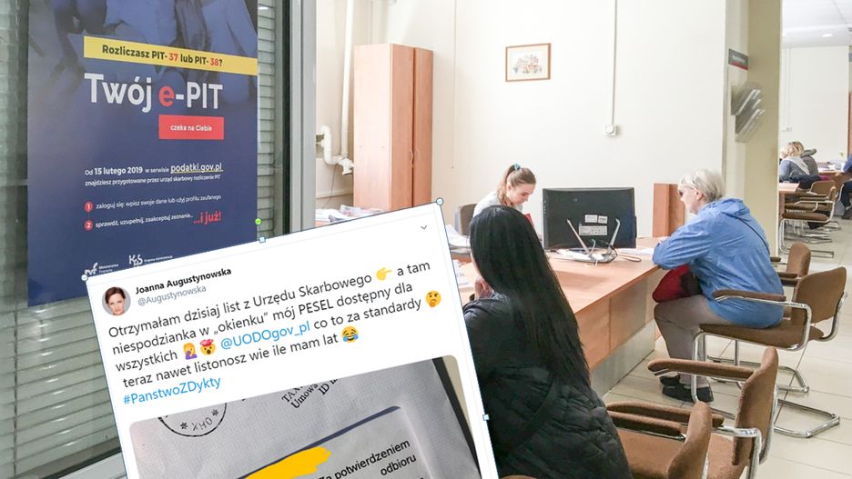 Joanna Augustynowska z Koalicji Obywatelskiej pochwaliła się przesyłką, którą otrzymała z urzędu skarbowego
