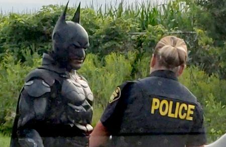 Batman zatrzymany przez policję w Kanadzie. Nie chodziło o prędkość