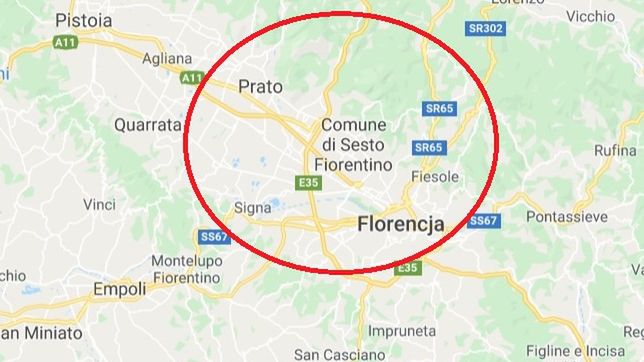 Włochy. Trzęsienie ziemi koło Florencji