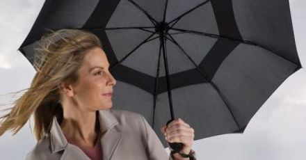 Wiatroodporny parasol