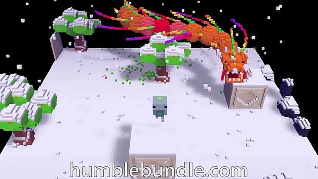 Voxatron debiutuje - zapłać ile chcesz (i dostań jeszcze dwie gry)