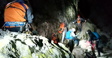 Tatry Wysokie. Polskich wspinaczy ewakuowali ratownicy ze Słowacji