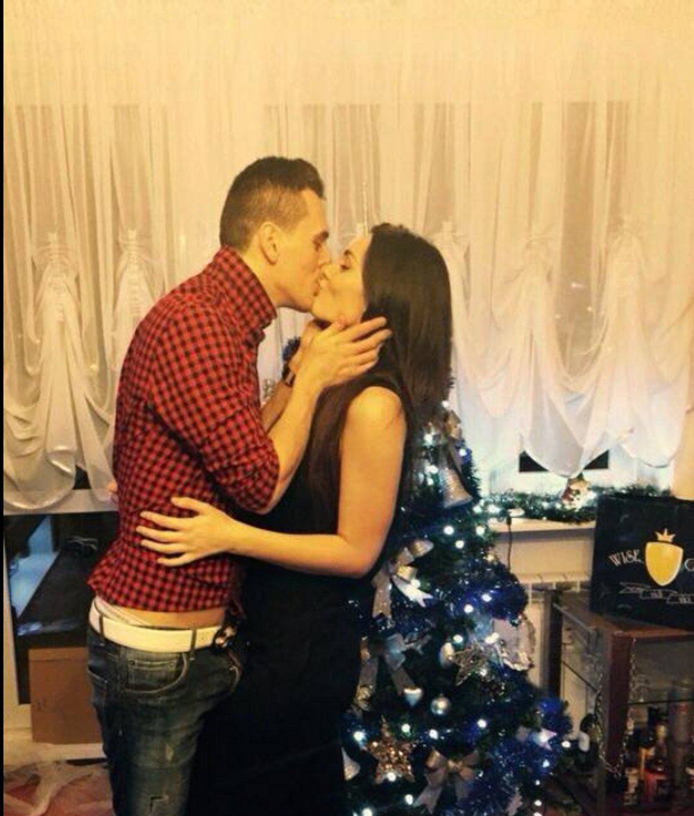 Arkadiusz Milik i Jessica Ziółek