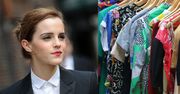 Emma Watson namawia do kupowania ubrań w second handach: "Nasze szafy wpływają na planetę"