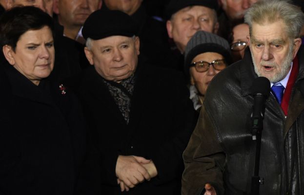 Opozycja to "pozostałość totalitarnej władzy". Andrzej Gwiazda uderza w przeciwników rządu
