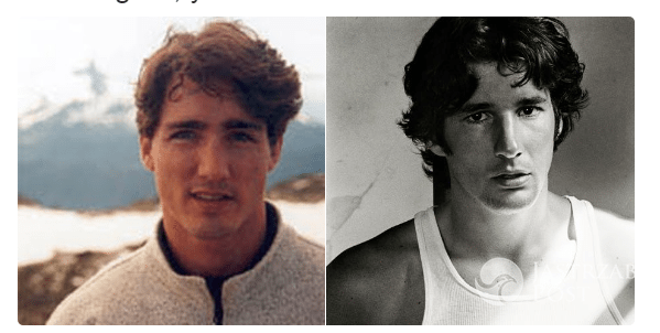 Justin Trudeau - zdjęcia z młodości