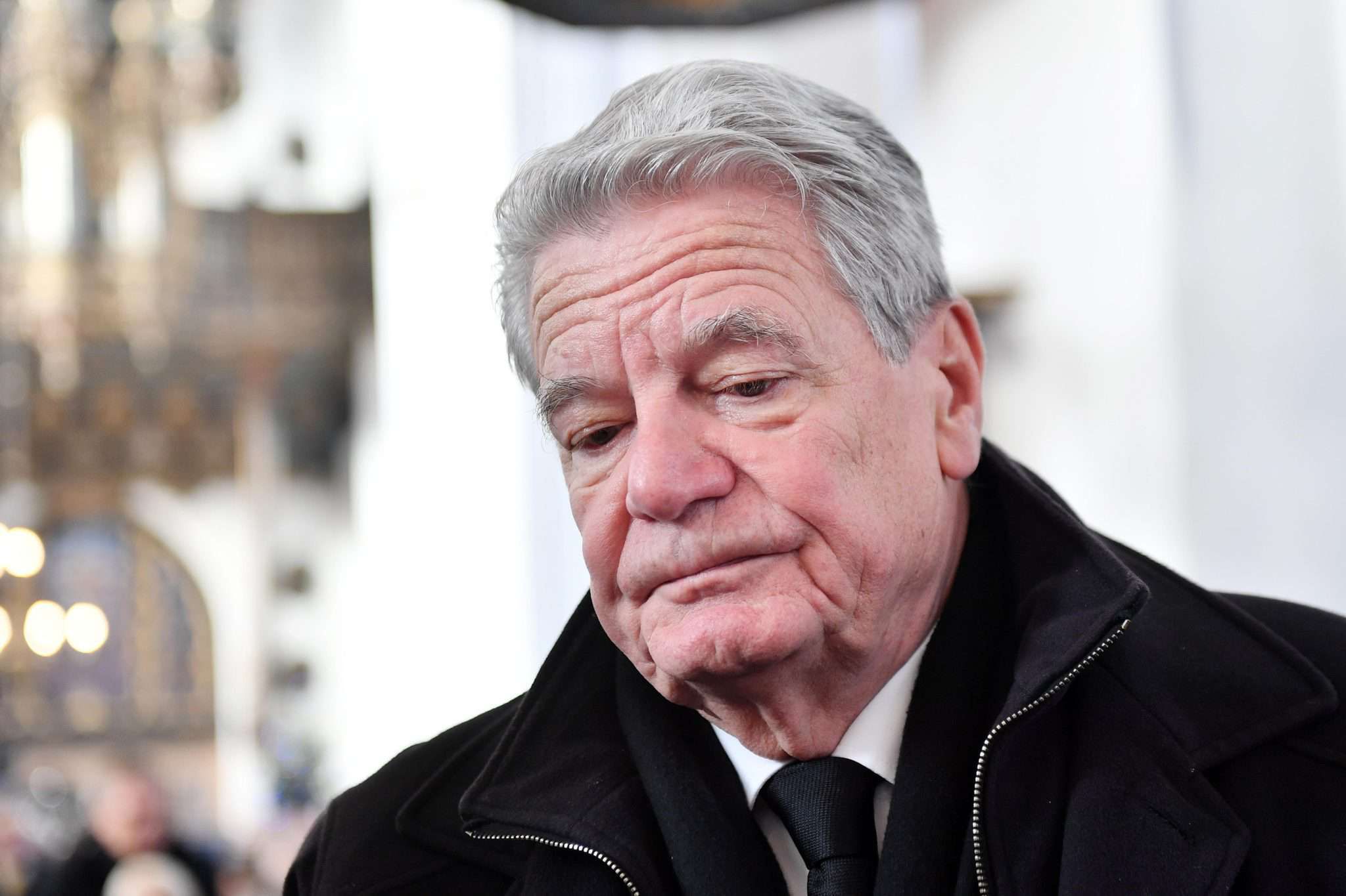 Joachim Gauck - pogrzeb Pawła Adamowicza