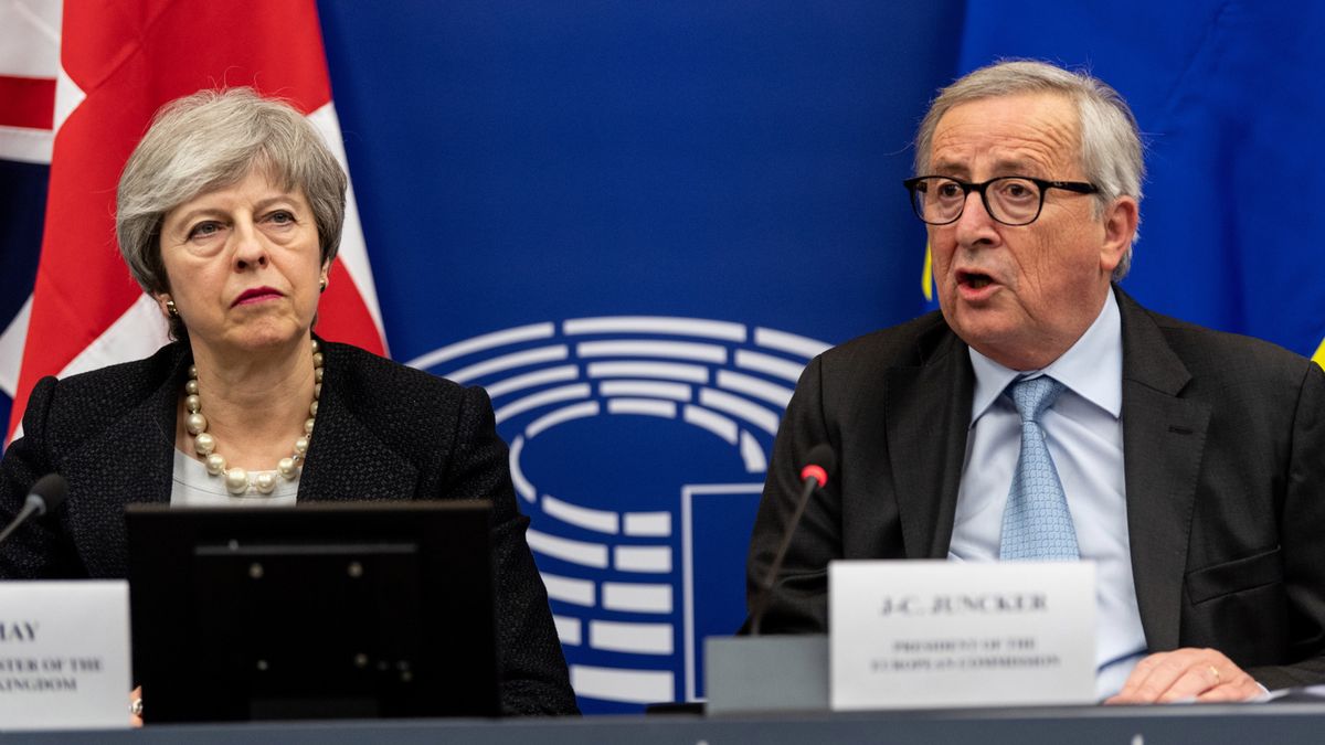 May wypracowała porozumienie z Junckerem. Szansa na przyjęcie umowy dot. brexitu przez brytyjski parlament