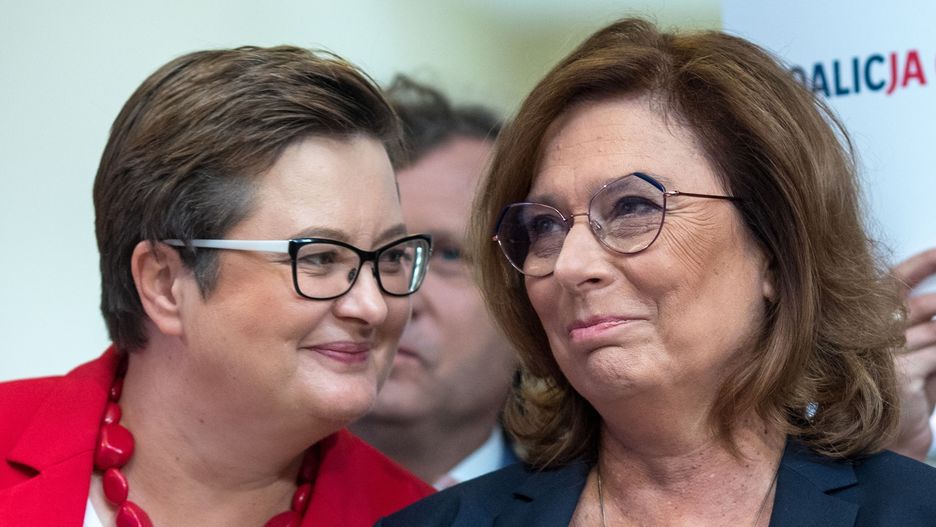 Katarzyna Lubnauer i Małgorzata Kidawa-Błońska