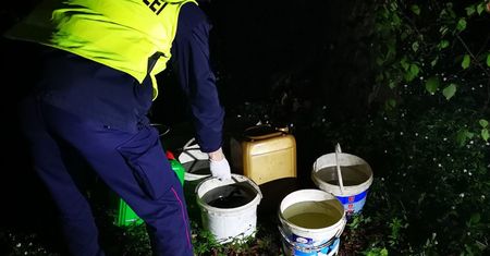 Kradł paliwo z cysterny paliwowej – “wpadł” na gorącym uczynku