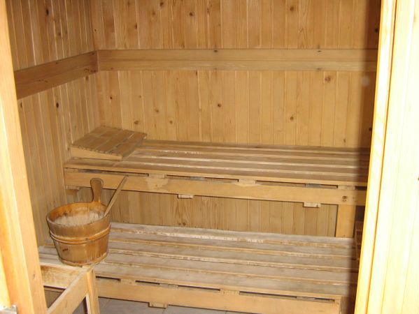 Wnętrze sauny - działanie 