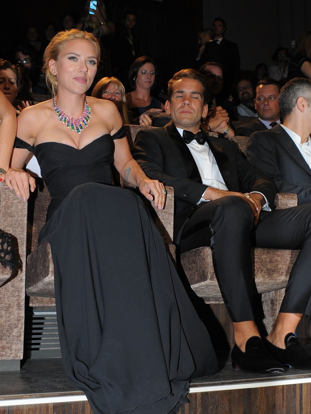 Scarlett Johansson i Romain Dauriac
Fotografia: ONS