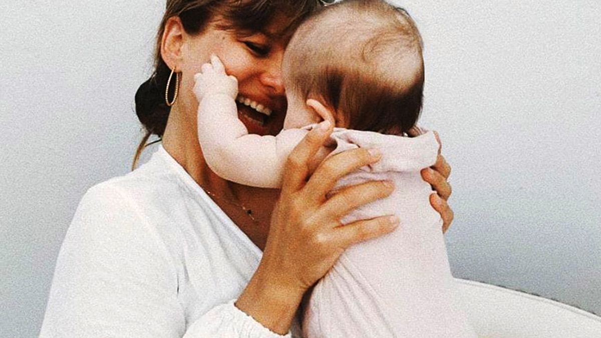 Anna Lewandowska - wózek Laury