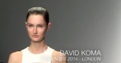 Asymetryczny David Koma