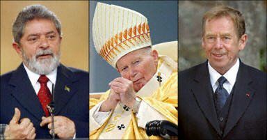 Havel, Jan Paweł II czy Lula da Silva - kto dostanie pokojowego Nobla?