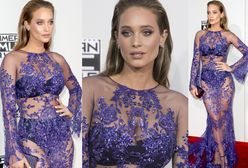 Hannah Davis pokazała bieliznę na czerwonym dywanie