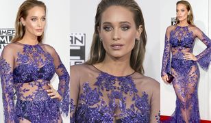 Hannah Davis pokazała bieliznę na czerwonym dywanie