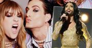 Damiano David z Maneskin zaraz przebije Conchitę! W damskiej mini wkroczył na scenę. Podkreślił nawet piersi