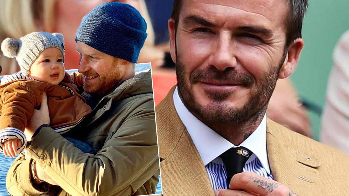 David Beckham i książę Harry