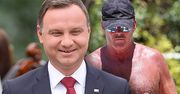 Andrzej Duda jak David Hasselhoff! Tak prezydent szaleje na wakacjach z żoną!