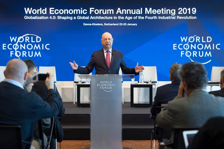 Klausa W. Schwab, prezes wykonawczy Światowego Forum Ekonomicznego w Davos