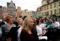 Ponad 200 wrocławian odśpiewało "Gaudeamus igitur"