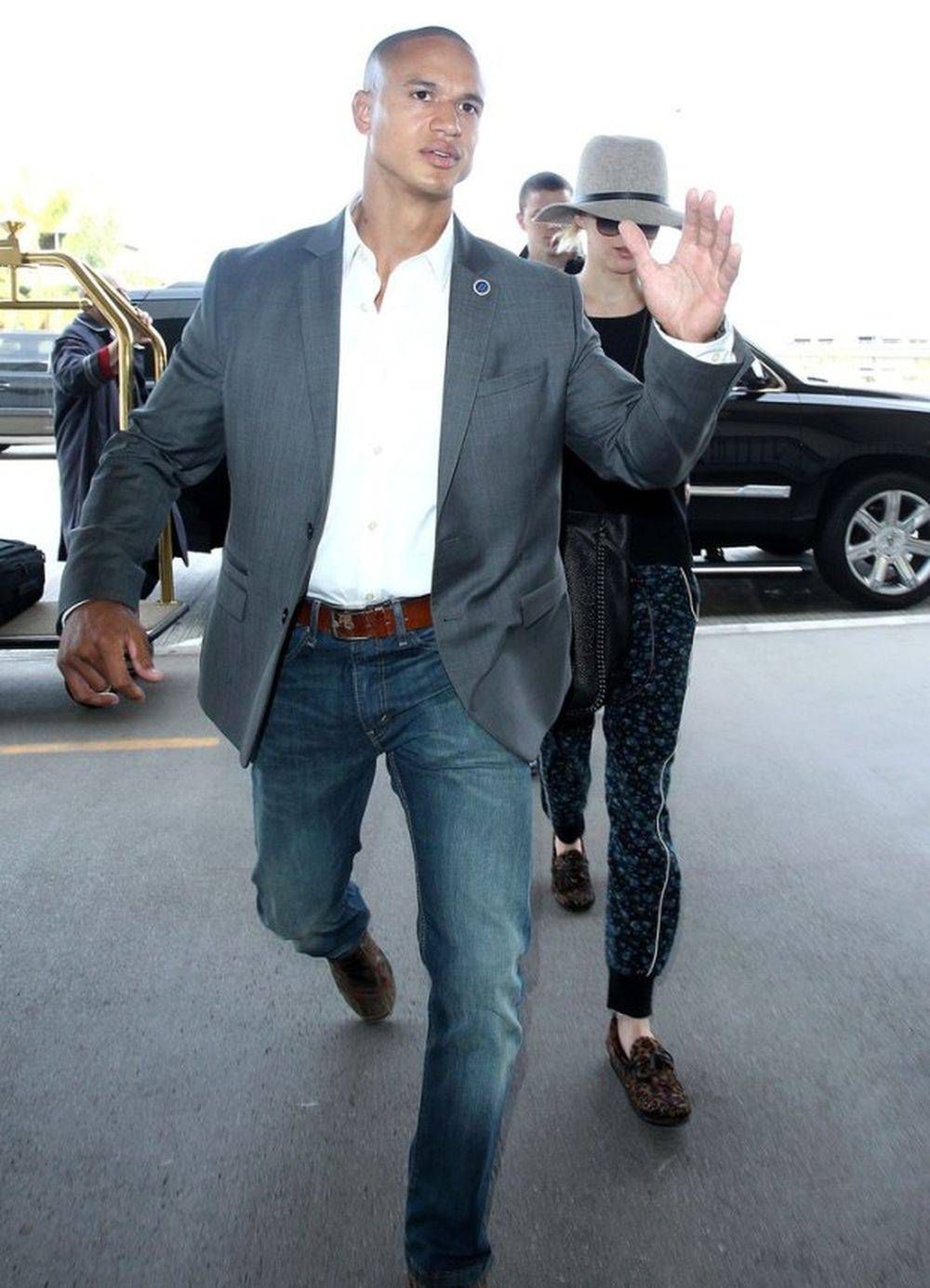 Jennifer Lawrence i Justin Riblet Fot. screen z plotek.pl