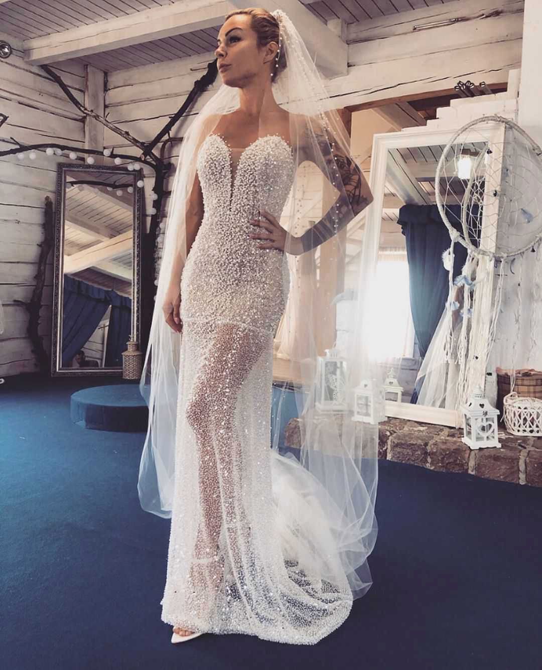 Blanka Lipińska w sukni Patrycji Kujawy