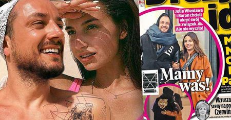 Tabloid pokazał pikantne fotki Julii Wieniawy i Barona! Najnowsze dzieło paparazzi tylko potwierdza ich gorący romans!