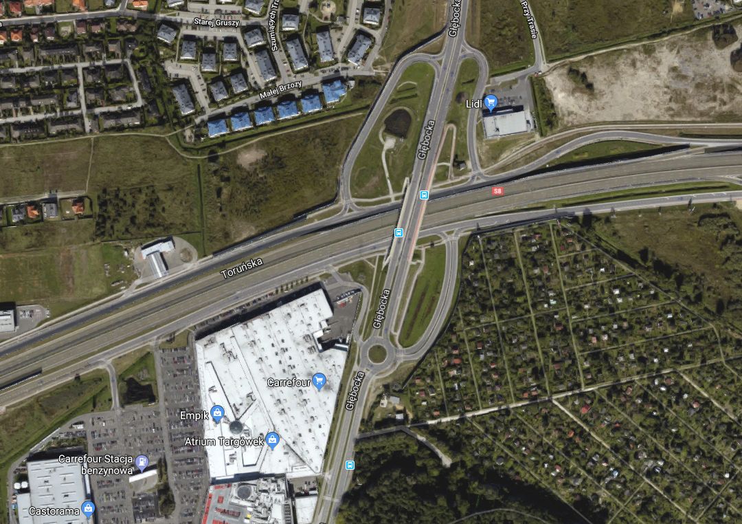 Trasa Toruńska. To tędy mieszkańcy Marek, Ząbek, część Targówka i Białołęki jedzie na drugą stronę Wisły. 