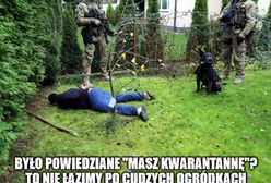 Warszawa. Memem w koronawirusa. Humorystyczna akcja warszawskiej policji