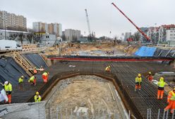 Metro na Bemowie nie zwalnia tempa. Prace schodzą pod ziemię