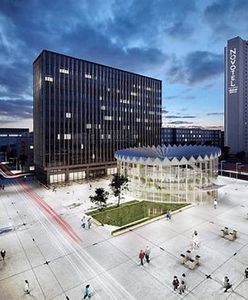 Nowa Rotunda już wkrótce. Na placu budowy pojawiły się pierwsze elementy