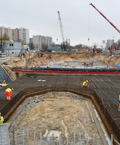 Metro na Bemowie nie zwalnia tempa. Prace schodzą pod ziemię