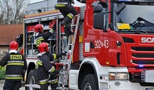 Mąż zabił żonę przed blokiem. Odnaleziono go w płonącym samochodzie