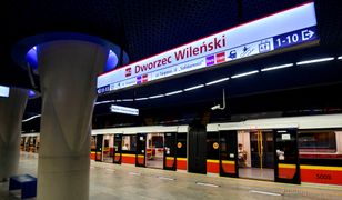 Nieprzytomny mężczyzna na stacji metra Dworzec Wileński. Reanimacja nie powiodła się