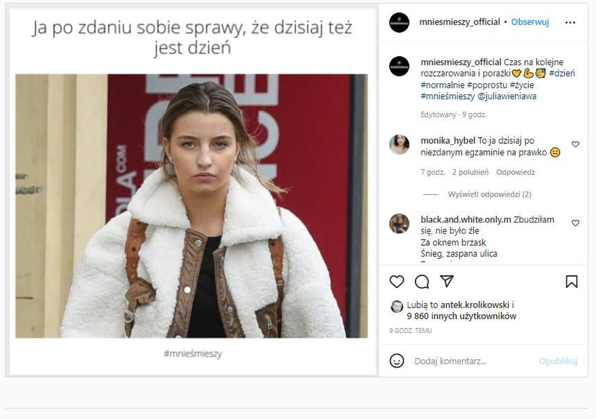 Mem z Julią Wieniawą