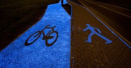 Świecące ścieżki rowerowe w Warszawie? Projekt robi wrażenie