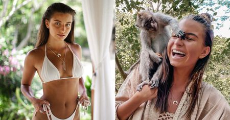 Strzaskana na mahoń Julia Wieniawa wspomina wakacje na Bali, podciągając majtki: "Tęsknię za tobą"
