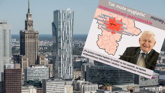 Województwo warszawskie. Tego chce prezes PiS. "Powrót do marzeń o wielkiej Warszawie"