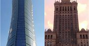 Pojedynek najwyższych budynków w Polsce. Pałac Kultury kontra Warsaw Spire
