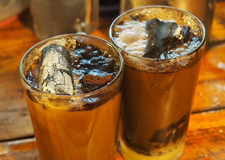 Kawa z.. węglem. Tego jeszcze nie piliście