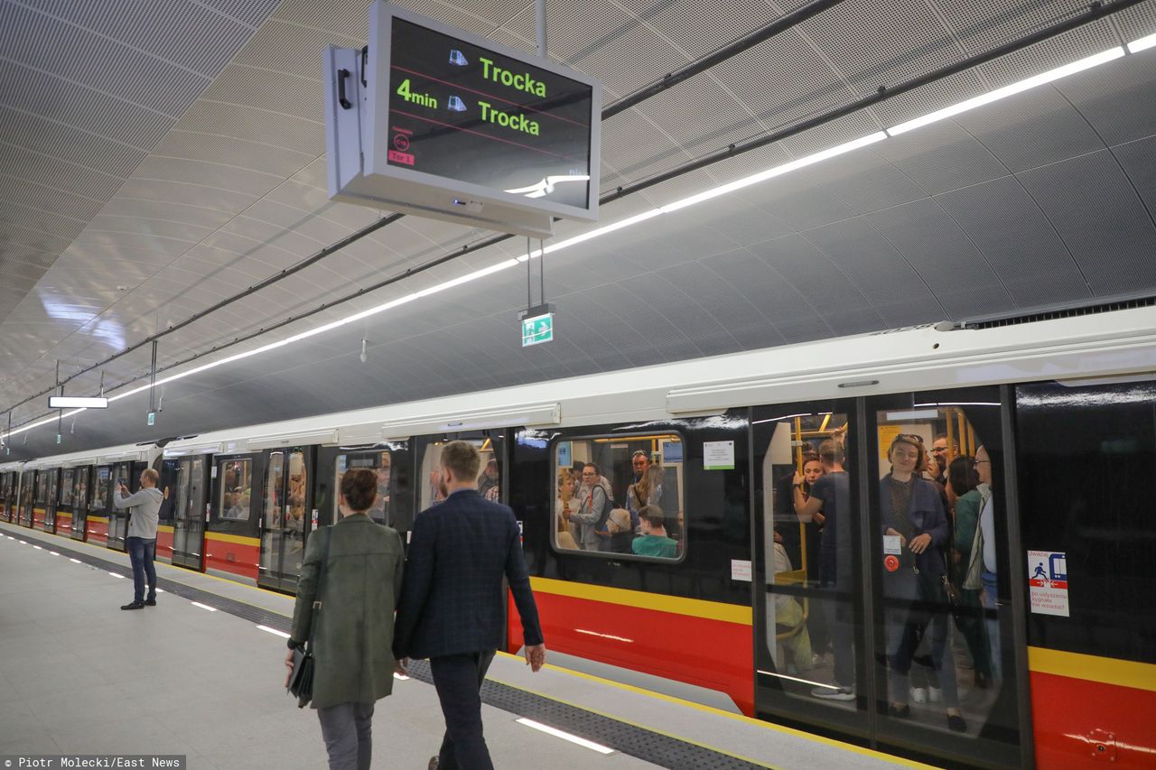 Metro. Stacja Trocka zamknięta. Utrudnienia dla podróżujących