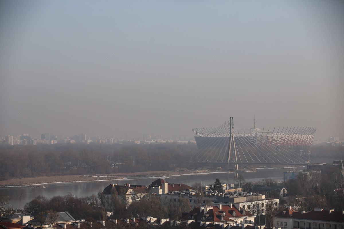 Smog Warszawa - 9 stycznia. Sprawdź, jaka jest dziś jakość powietrza