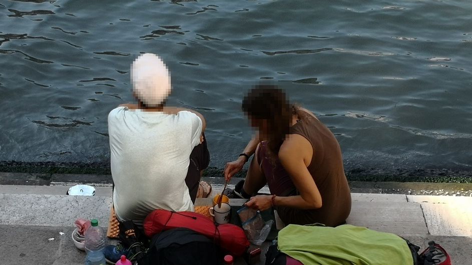 wenecja kawa turyści