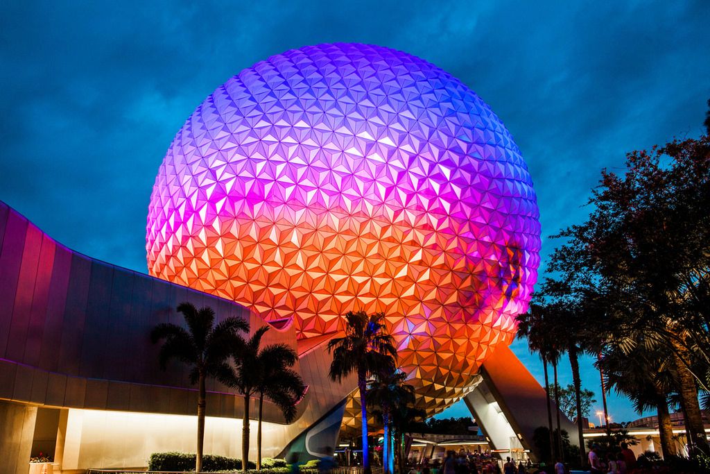 Epcot, Walt Disney World, Lake Buena Vista, Floryda, USA - 11,7 mln odwiedzających